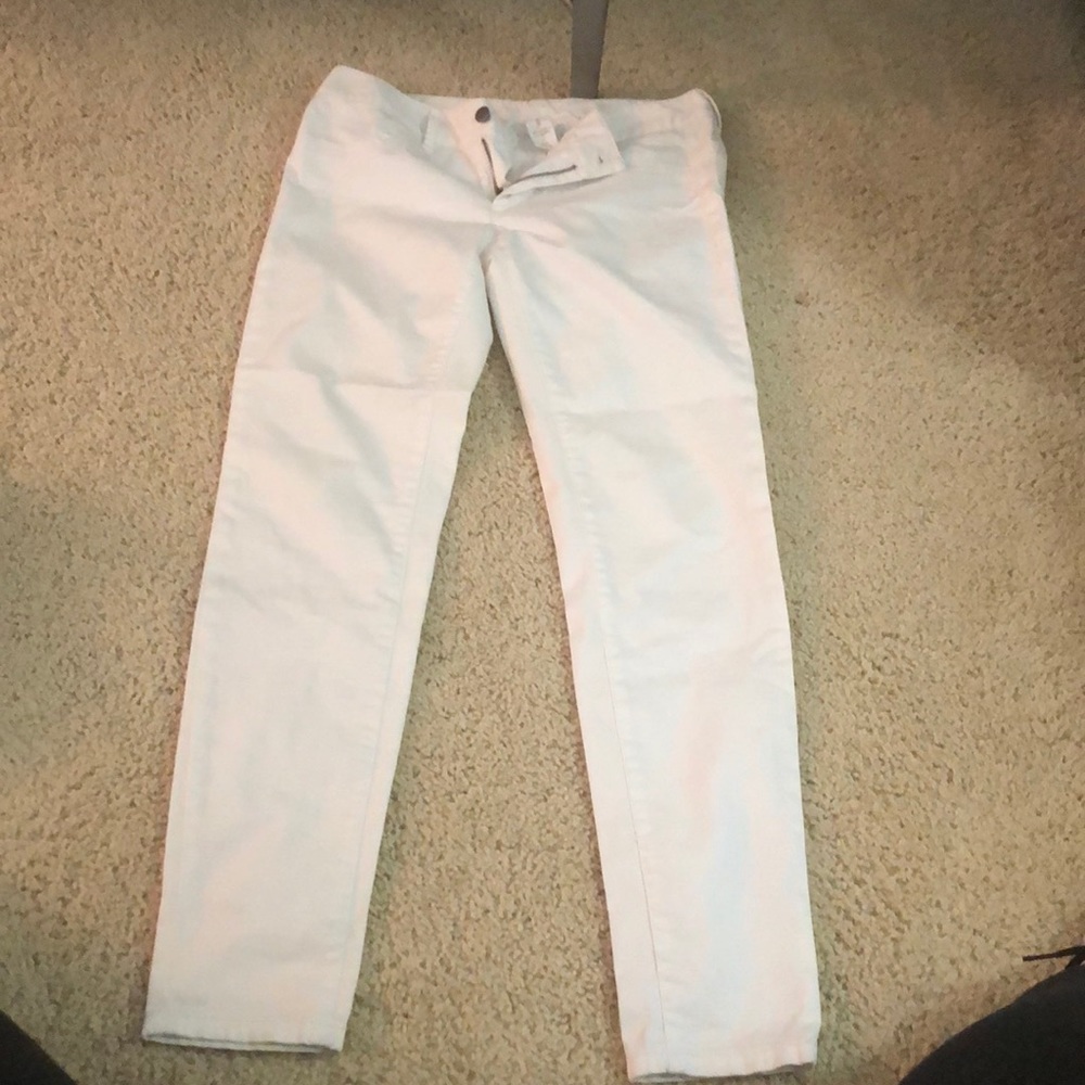 White jeans